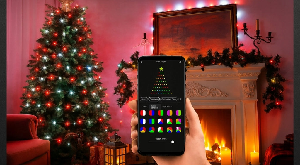 LAMPKI CHOINKOWE 20M 200 DIOD LED