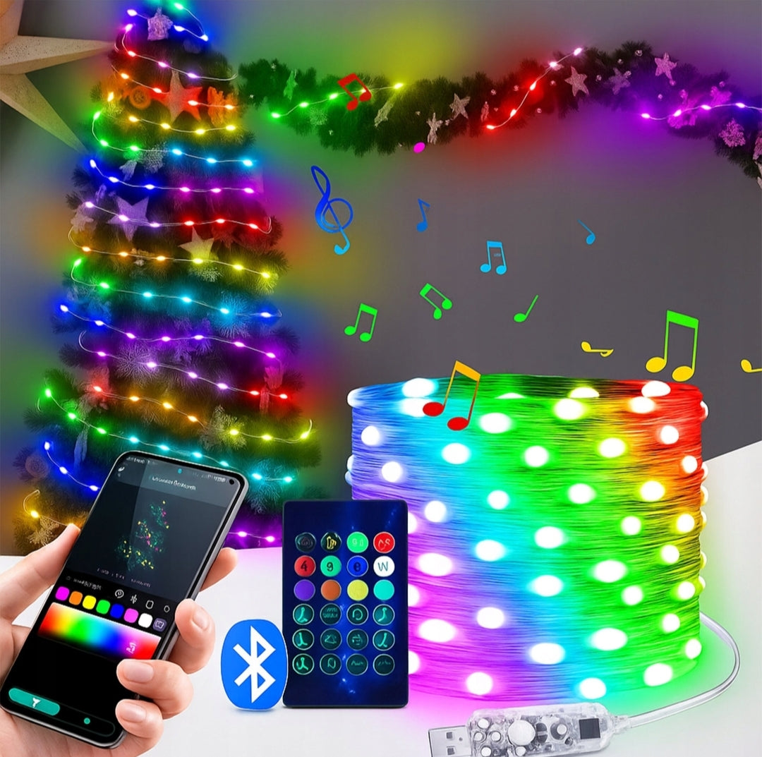 LAMPKI CHOINKOWE 20M 200 DIOD LED